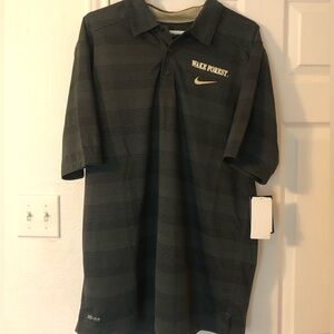 Wake Forest dri-fit polo